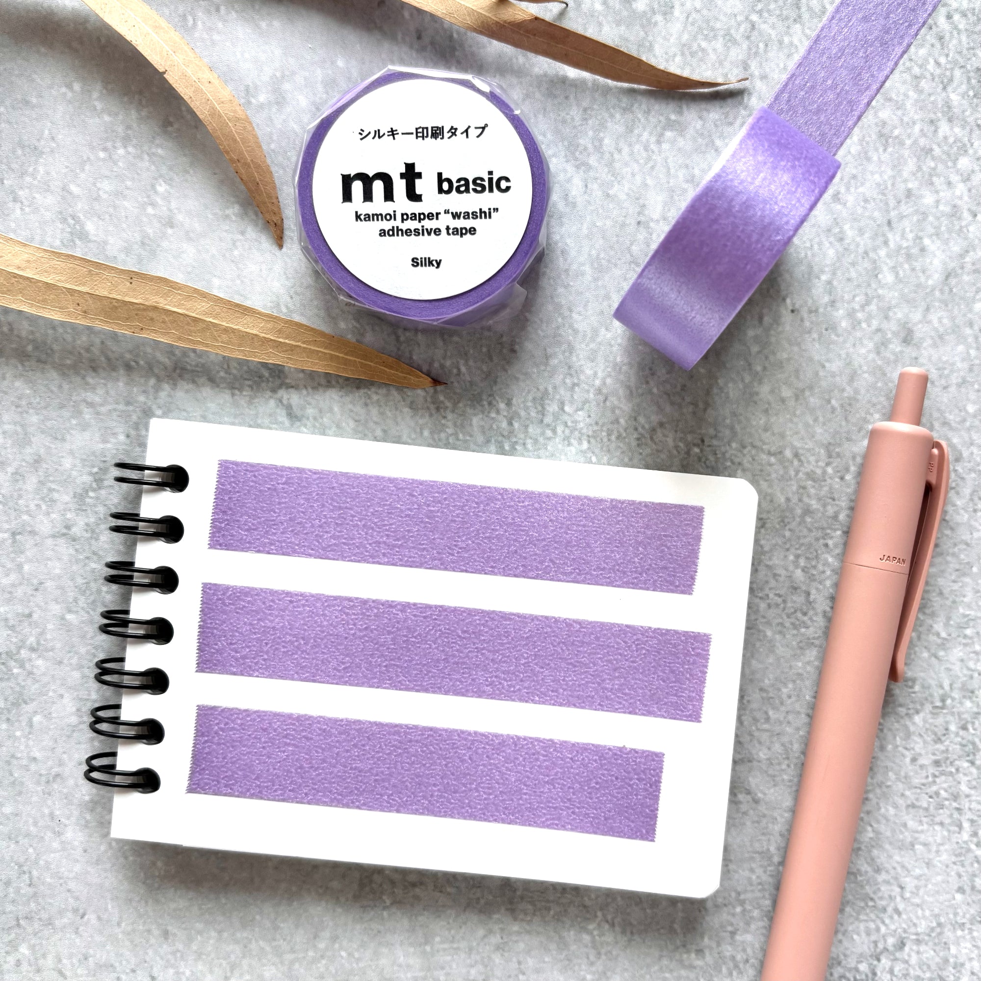 mt basic / Washi Tape - Silky Purple