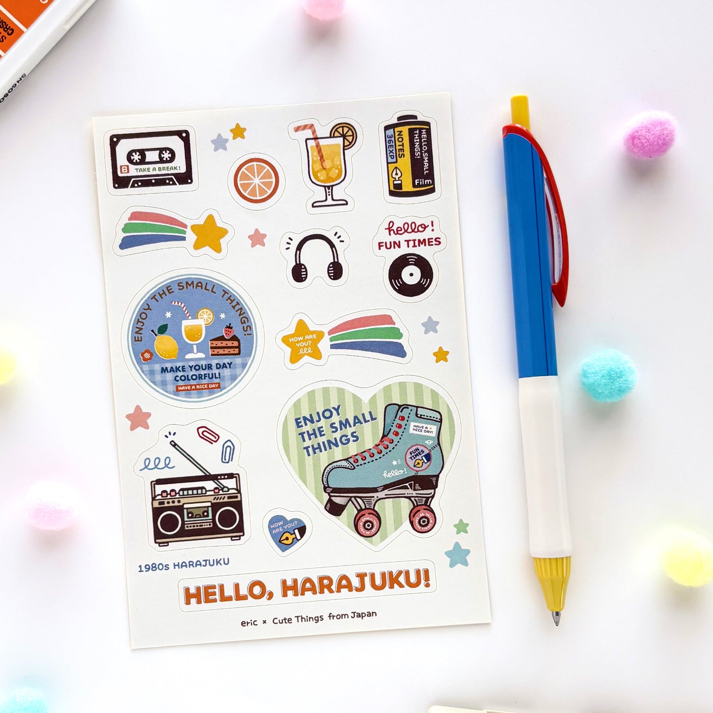 Hello, Harajuku! Limited Edition / eric / Stickers