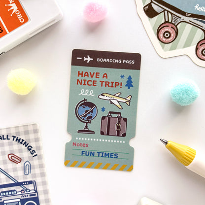 Hello, Harajuku! Limited Edition / eric / Vinyl Sticker - Have a nice trip!