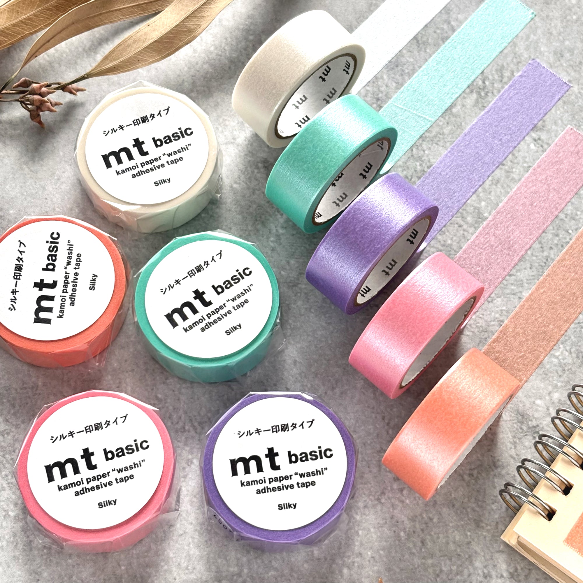 mt basic / Washi Tape - Silky White