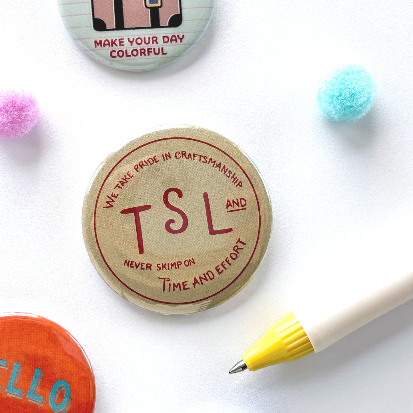 Hello, Harajuku! Limited Edition / TSL Can Badge