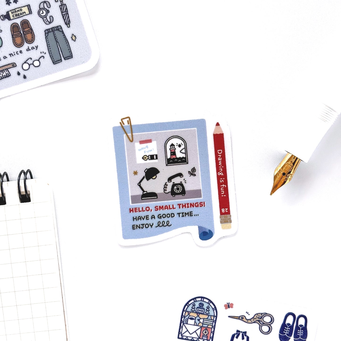 [Limited Edition] eric / Vinyl Sticker - My Room