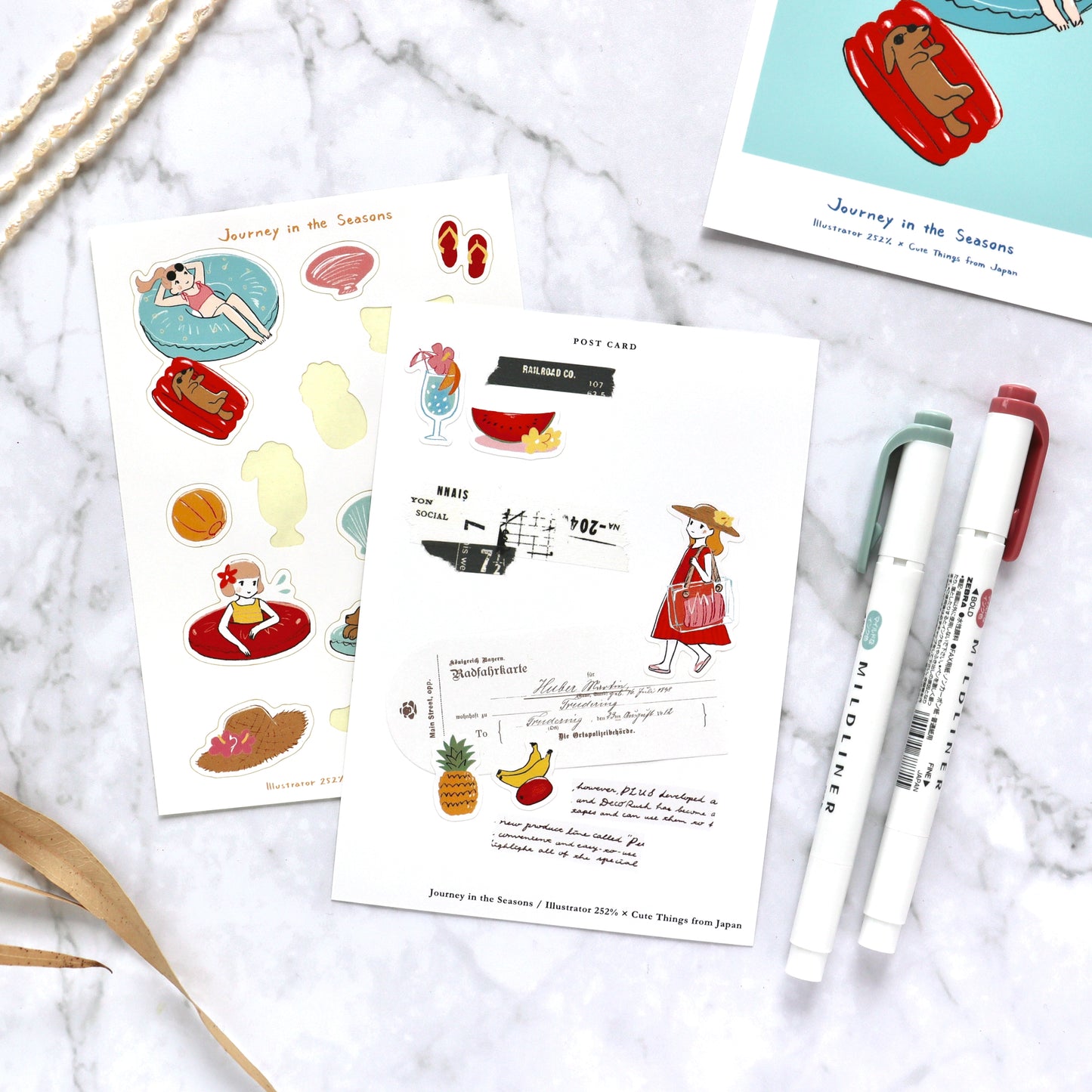 CTFJ x 252% / Postcard - Happy Summer