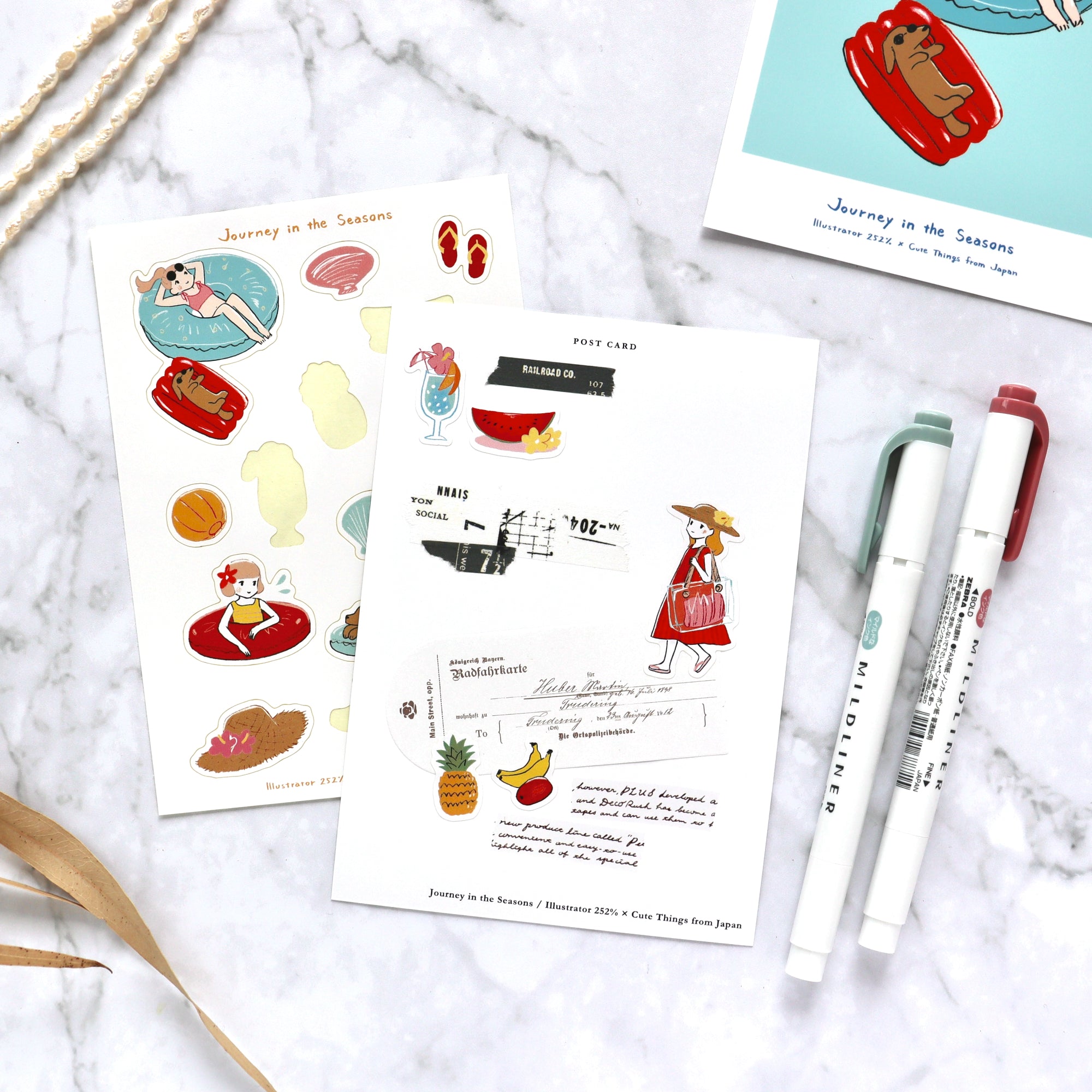CTFJ x 252% / Postcard - Happy Summer