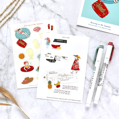 CTFJ x 252% / Postcard - Happy Summer