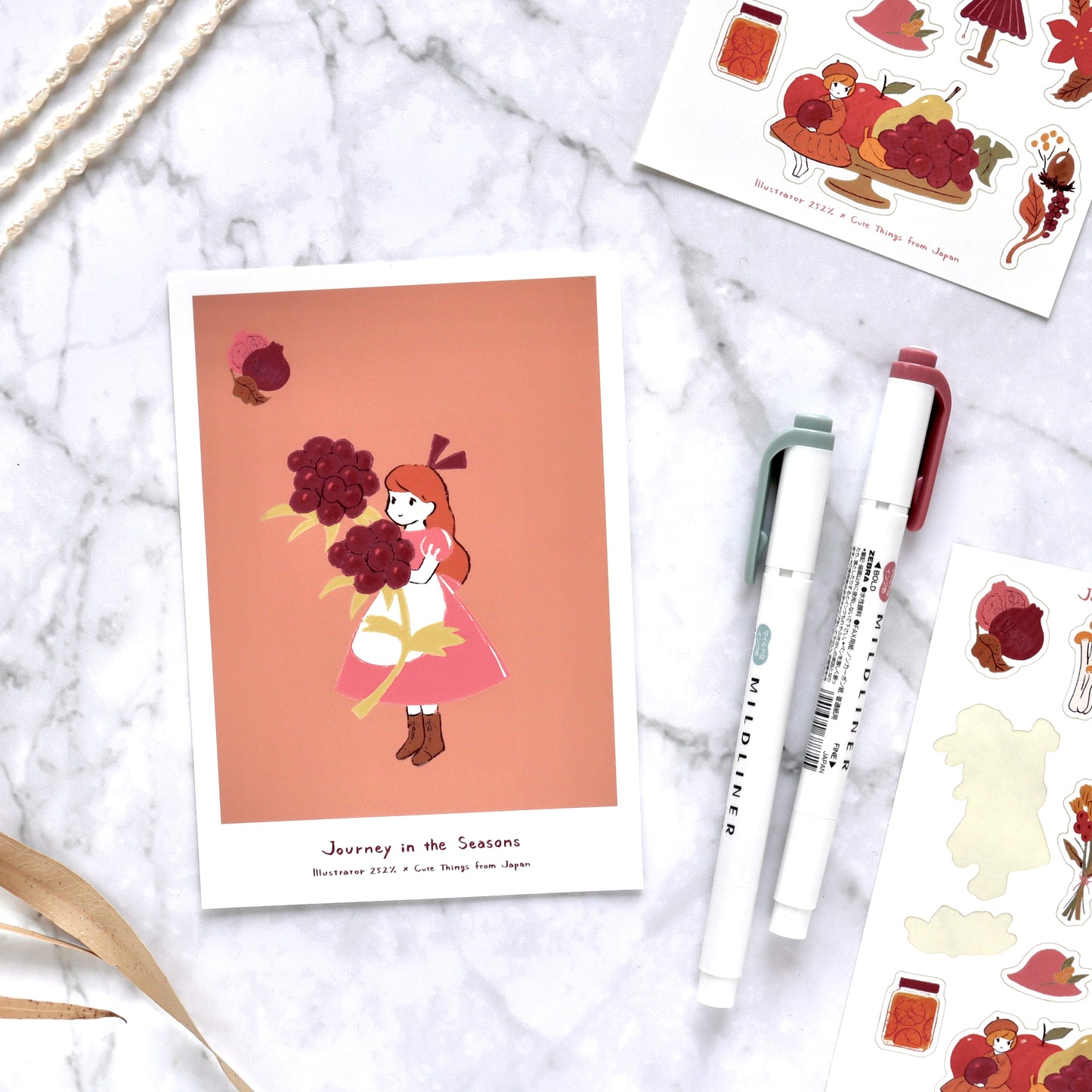 CTFJ x 252% / Postcard - Harvest
