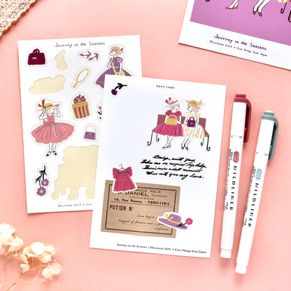 CTFJ x 252% / Postcard - Best Friends