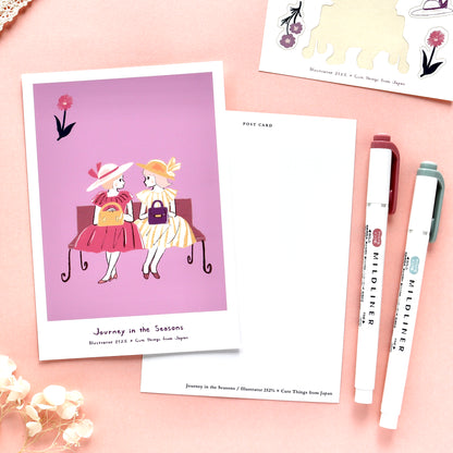 CTFJ x 252% / Postcard - Best Friends