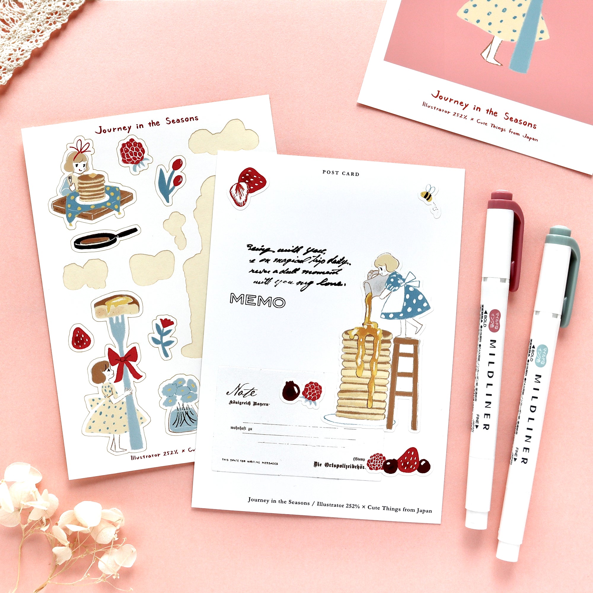 CTFJ x 252% / Postcard - Pancake