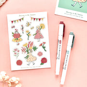 CTFJ x 252% / Stickers - Flower Girl