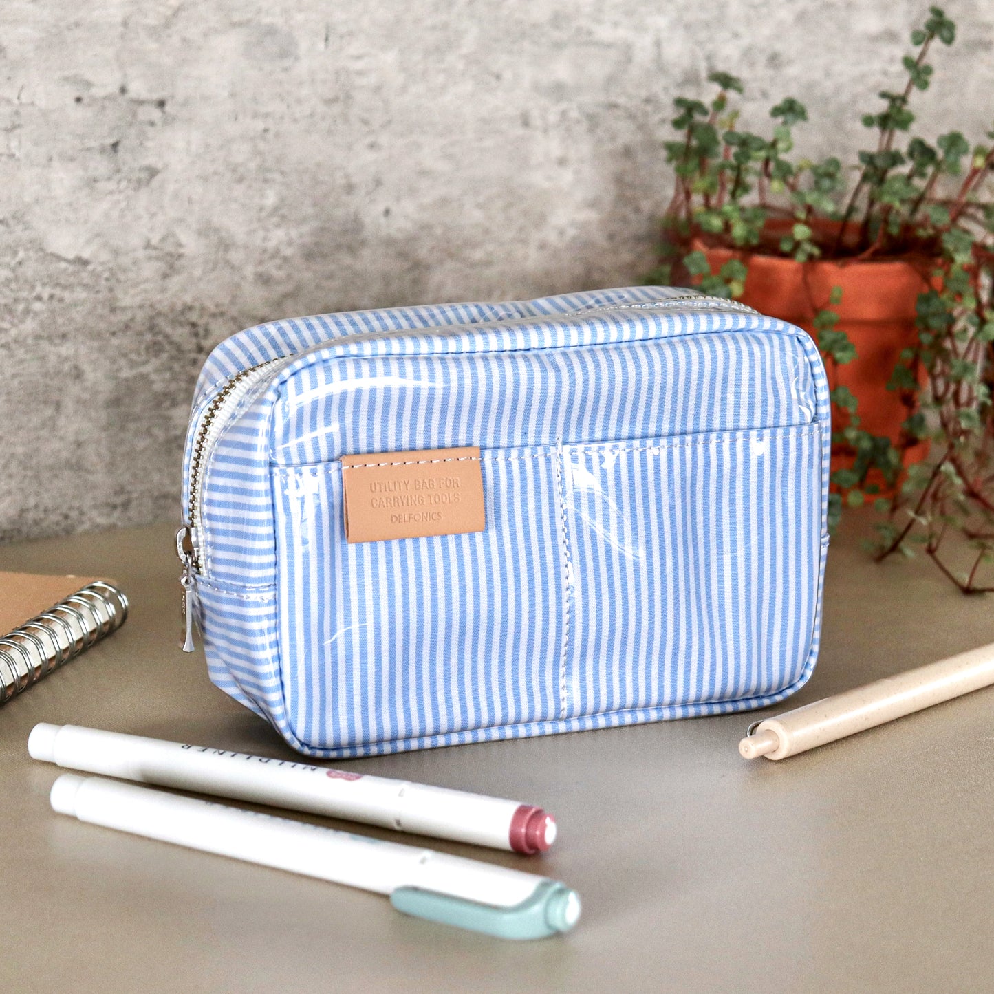Delfonics / Utility Pouch - Sereno Blue (XS size)