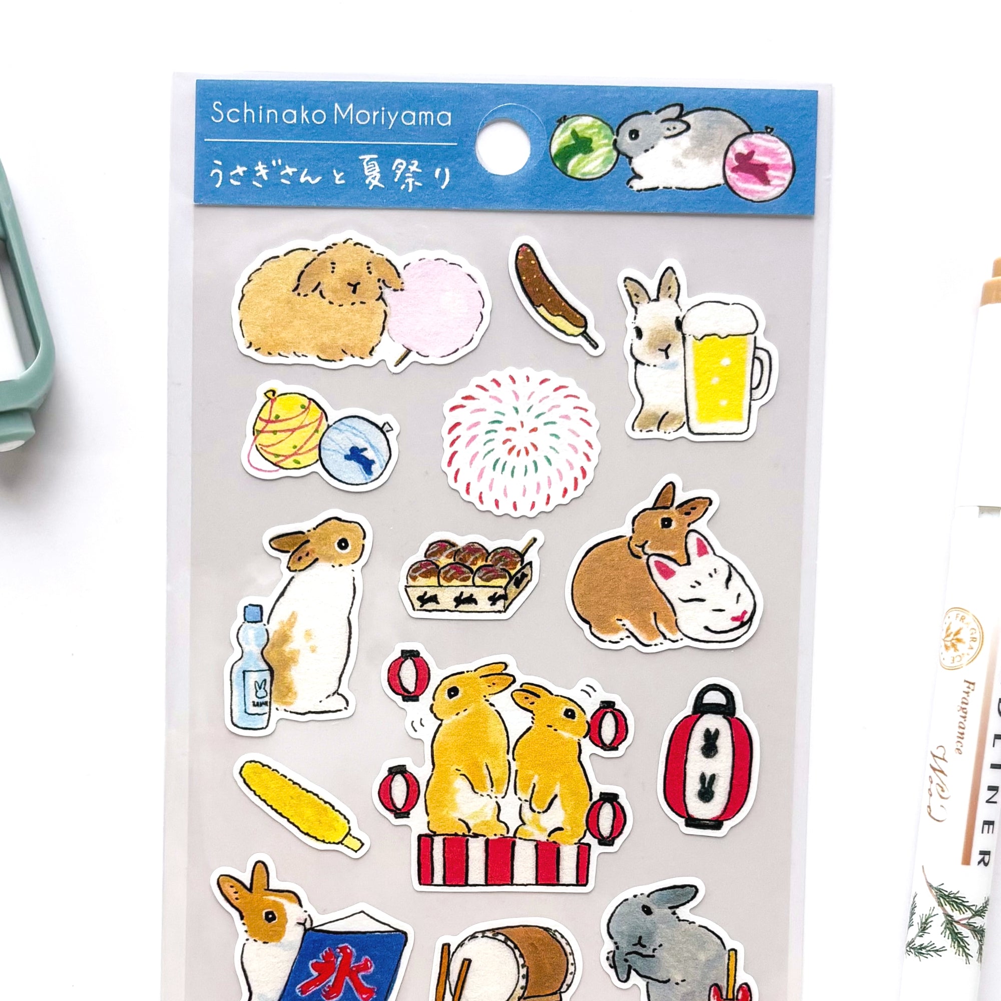 Shinako Moriyama / Stickers - Summer Festival