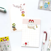 Tocorocomugi / Double-Sided Memo Pad - Sweets