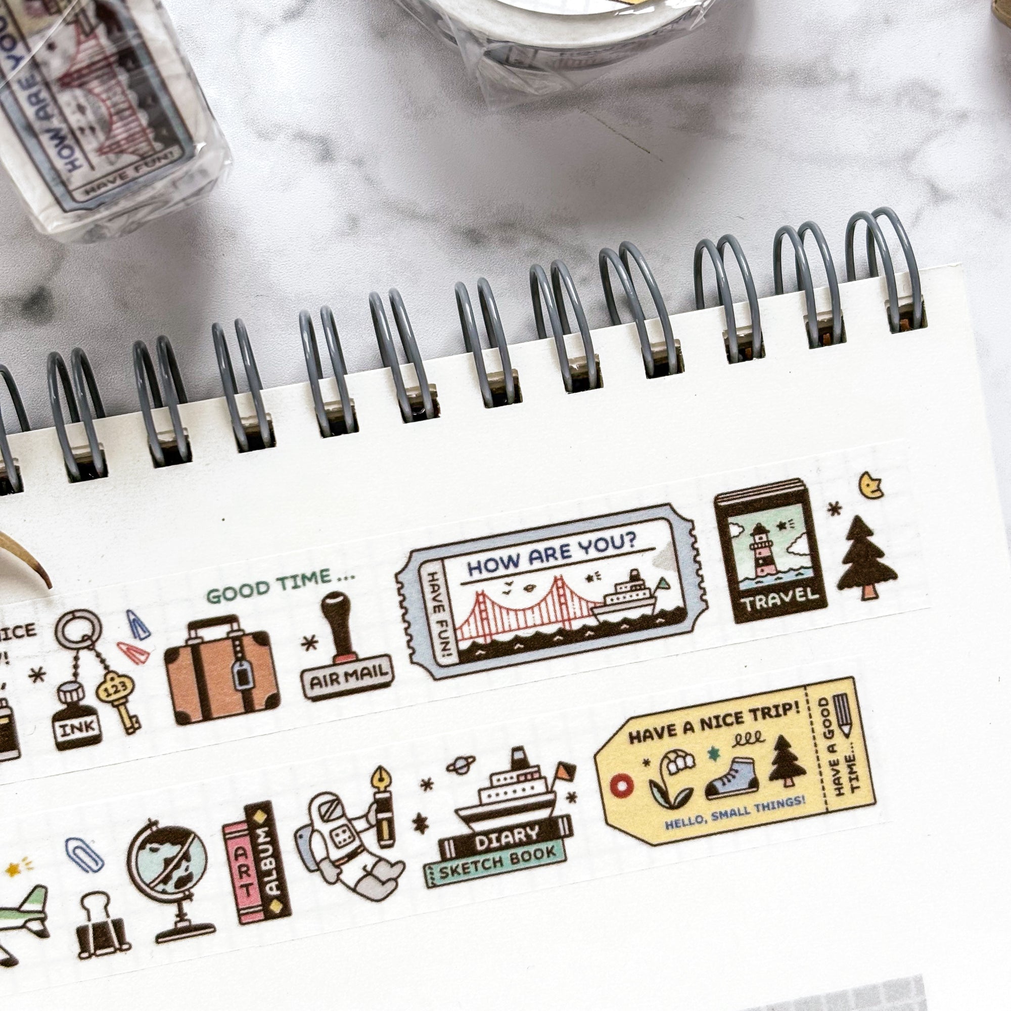 【当店限定】TSL x eric x CTFJ / マスキングテープ 「Have a Nice Trip!」