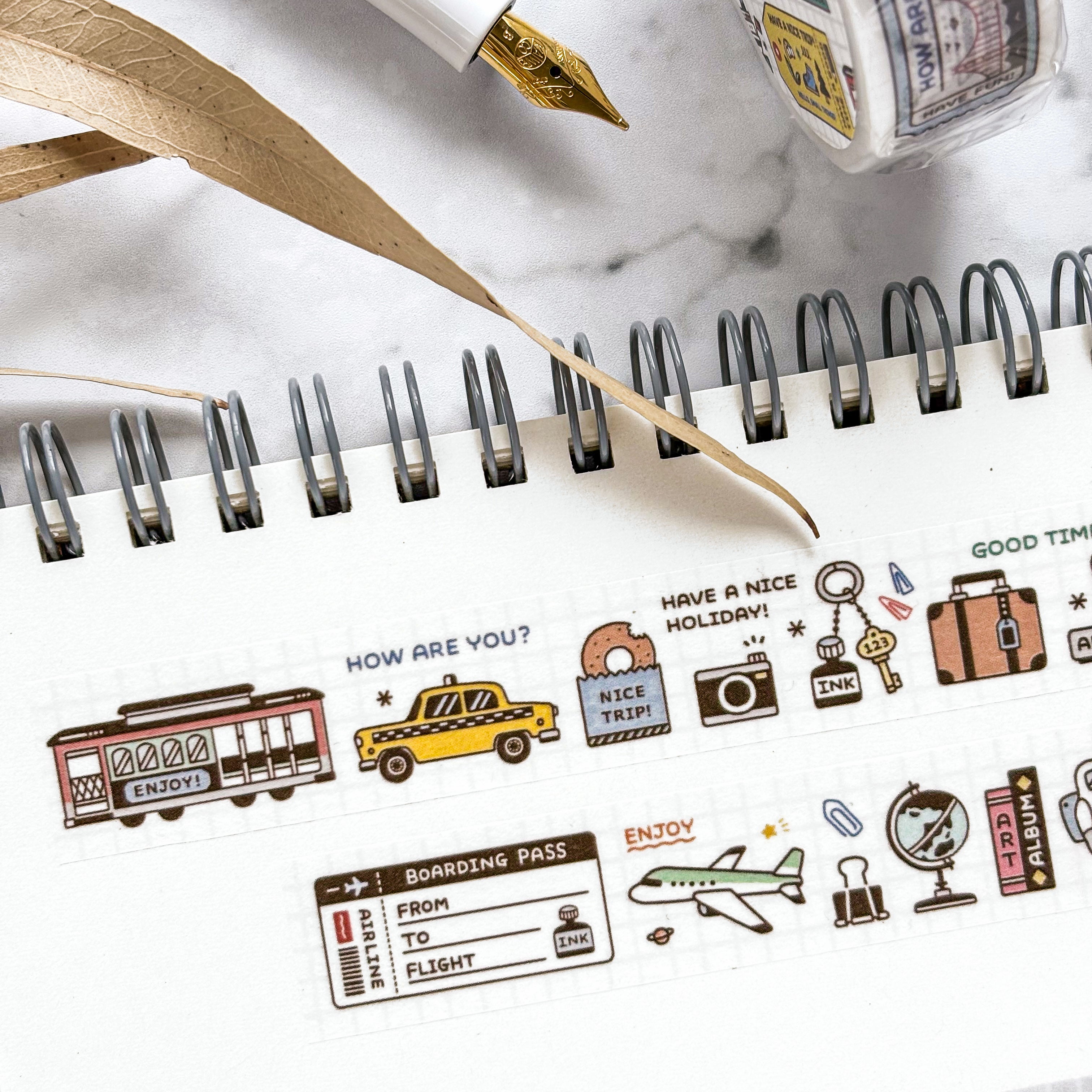 【当店限定】TSL x eric x CTFJ / マスキングテープ 「Have a Nice Trip!」