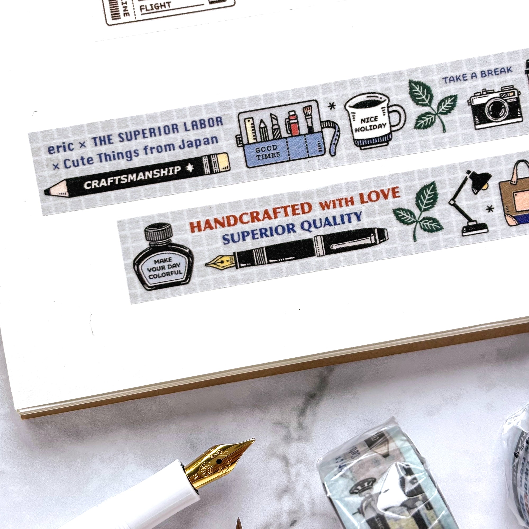 [Limited Edition] TSL x eric x CTFJ / Washi Tapes - Handcrafted with Love