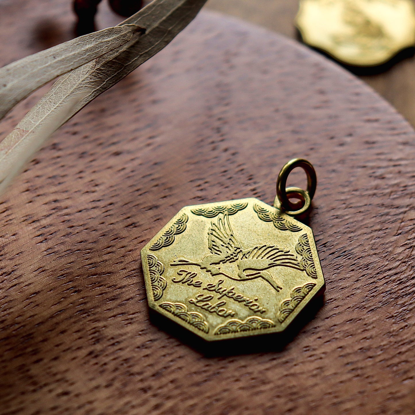 TSL Kurashiki Exclusive / Brass Charm (Crane)