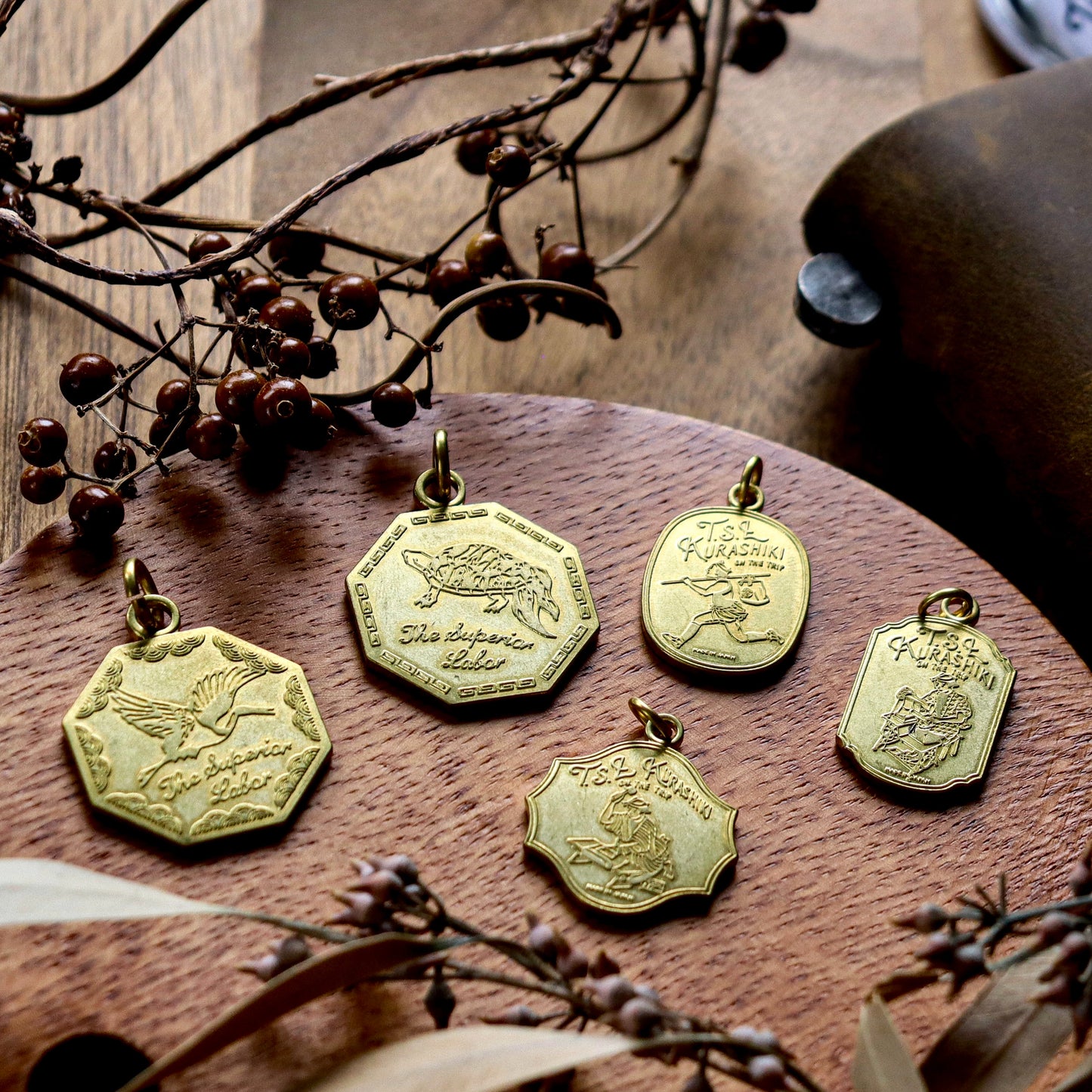 TSL Kurashiki Exclusive / Brass Charm (Turtle)