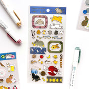 Shinako Moriyama / Foil-stamped Stickers - Stary Bunny