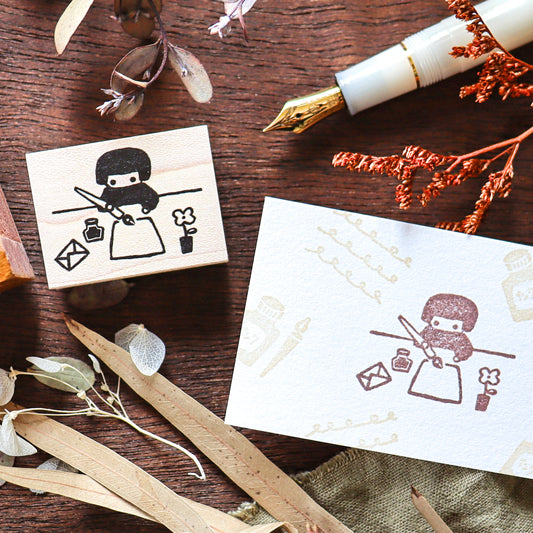 Hankodori / Rubber Stamp - Writing for You