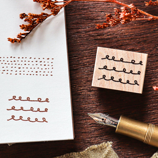 Hankodori / Rubber Stamp - Kuru Kuru