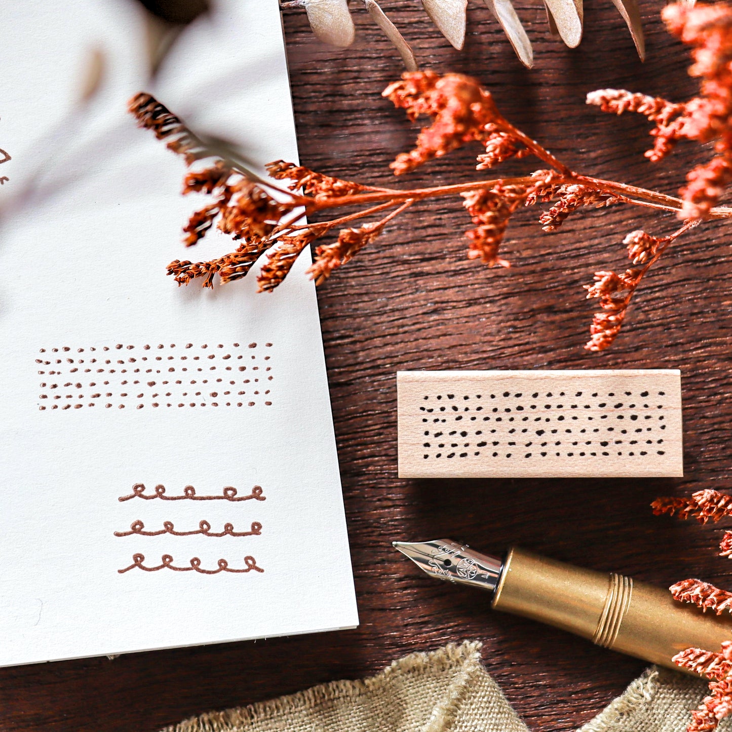 Hankodori / Rubber Stamp - ten ten ten
