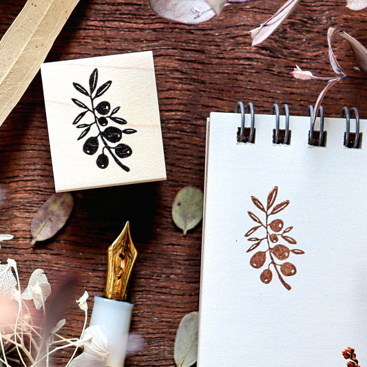 Hankodori / Rubber Stamp - Olive