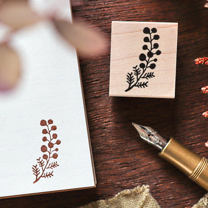 Hankodori / Rubber Stamp - Mimosa