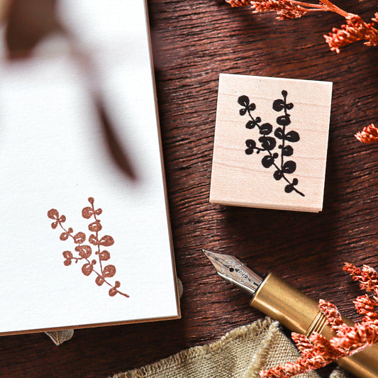 Hankodori / Rubber Stamp - Eucalyptus