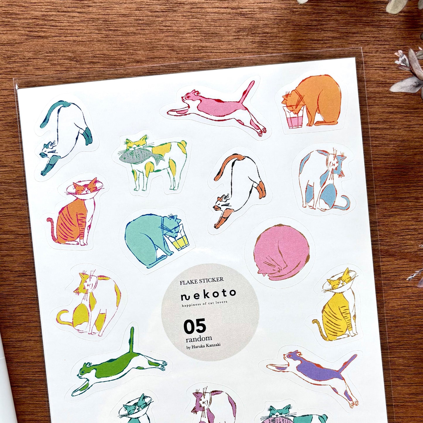 Nekoto / Stickers - Colorful Cats