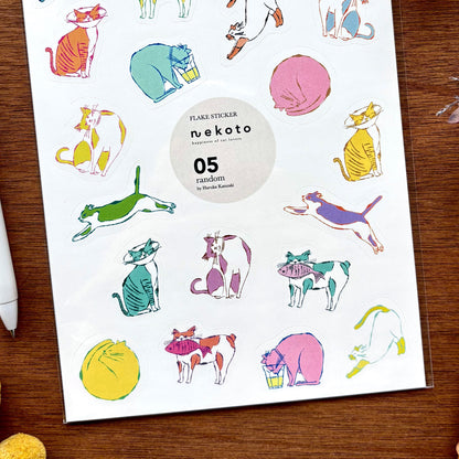Nekoto / Stickers - Colorful Cats