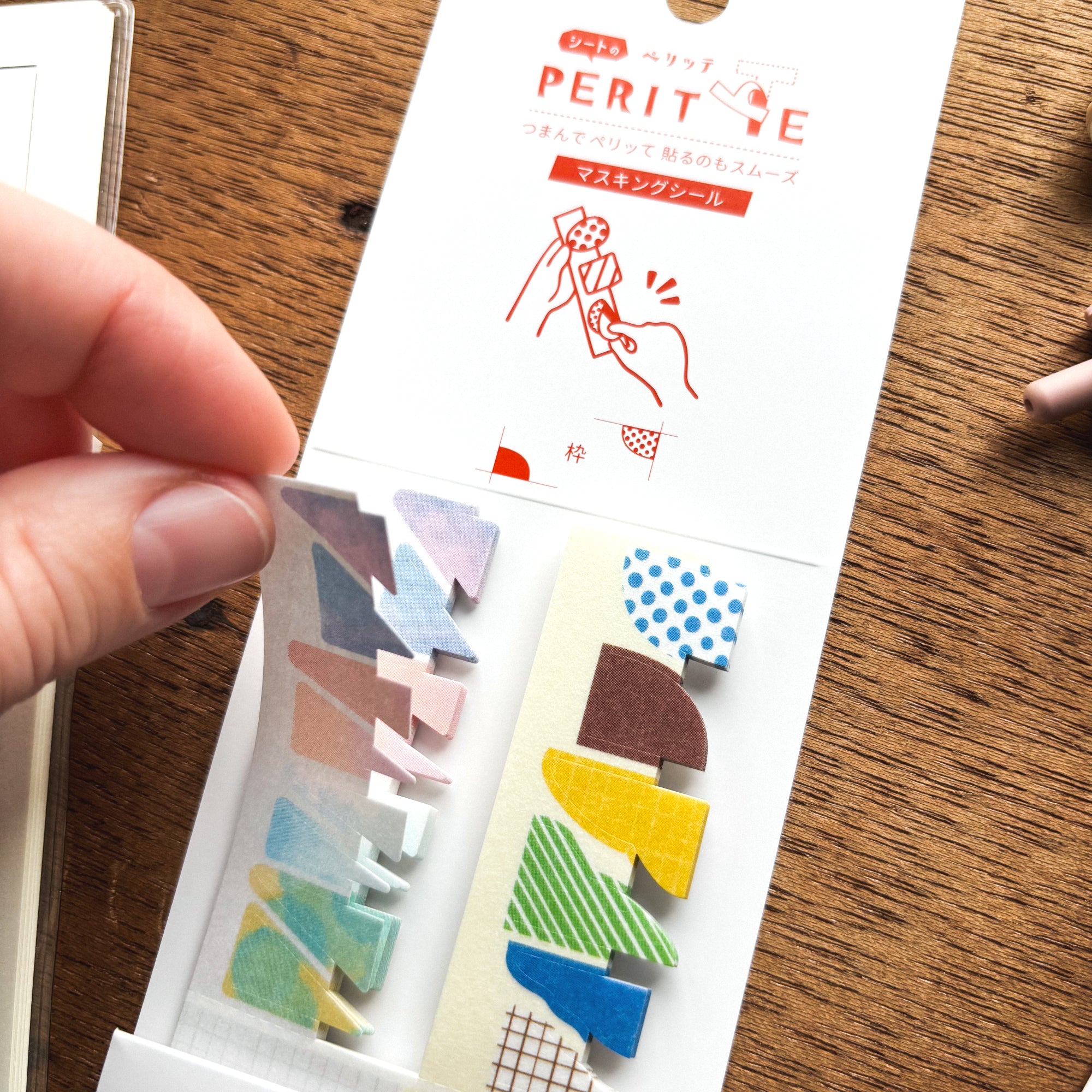 Sheet Peritte Masking Tape Stickers - Frame