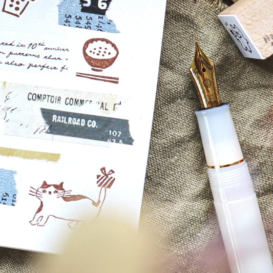 Hankodori / Mini Rubber Stamp - Rice