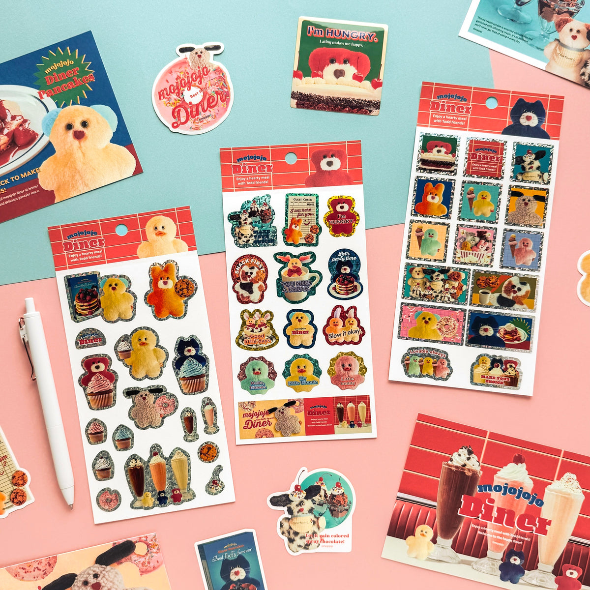 Mojojojo / Hologram Stickers - Milkshakes