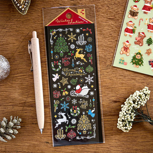 Winter Limited / Mind Wave / Stickers - Shiny Christmas