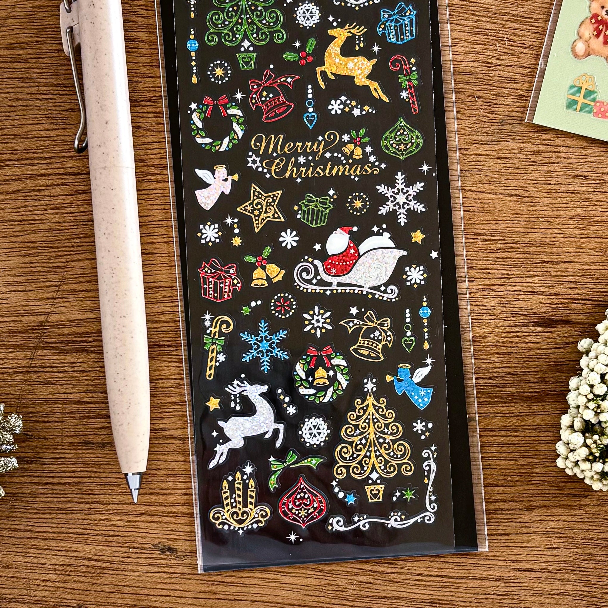 Winter Limited / Mind Wave / Stickers - Shiny Christmas