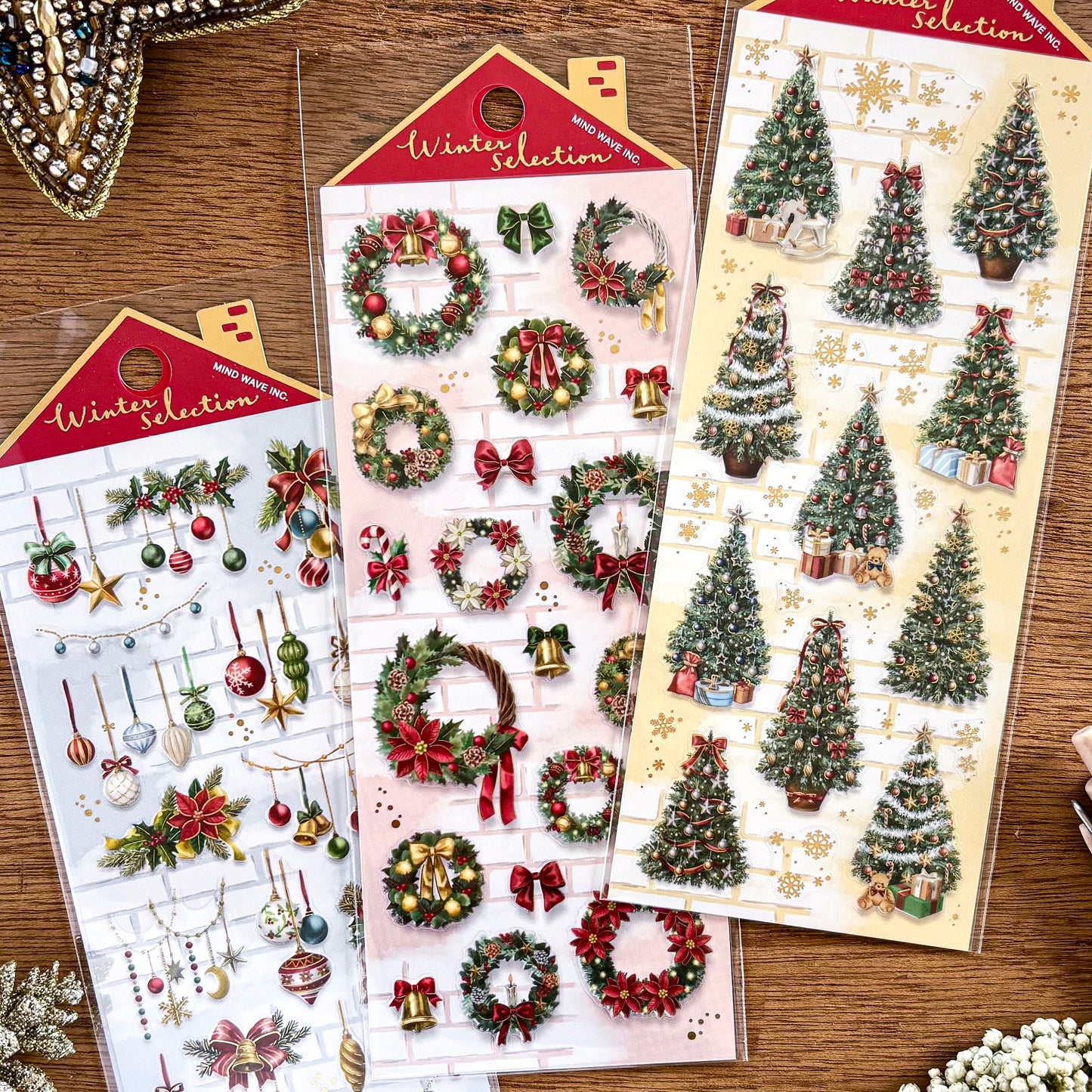 Mind Wave / シール / クリスマスリース