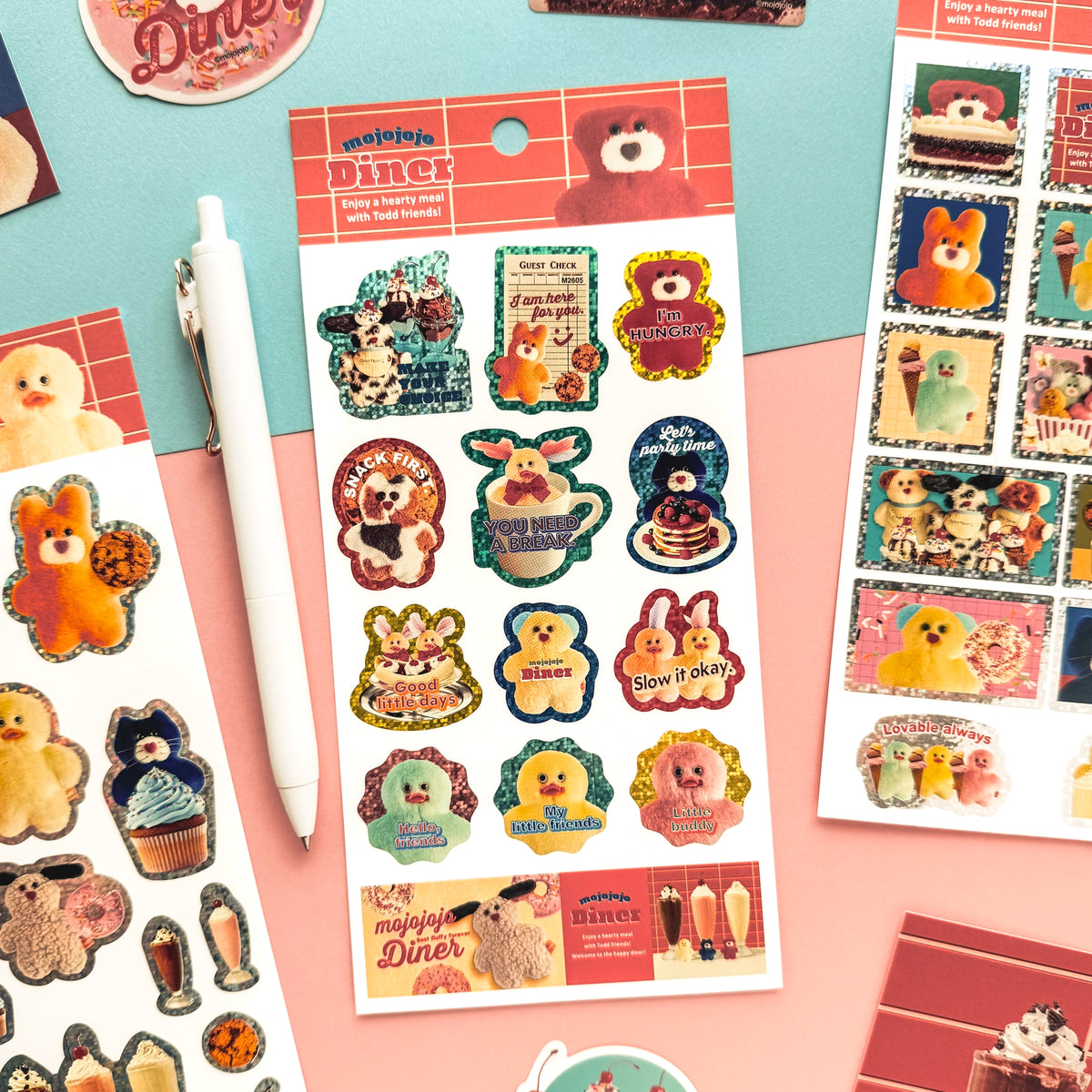 Mojojojo / Hologram Stickers - Happy Diner