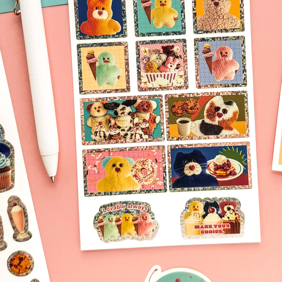 Mojojojo / Hologram Stickers - Happy Diner