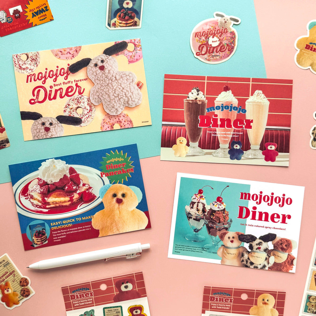 Mojojojo / Diner Postcard - Pancake
