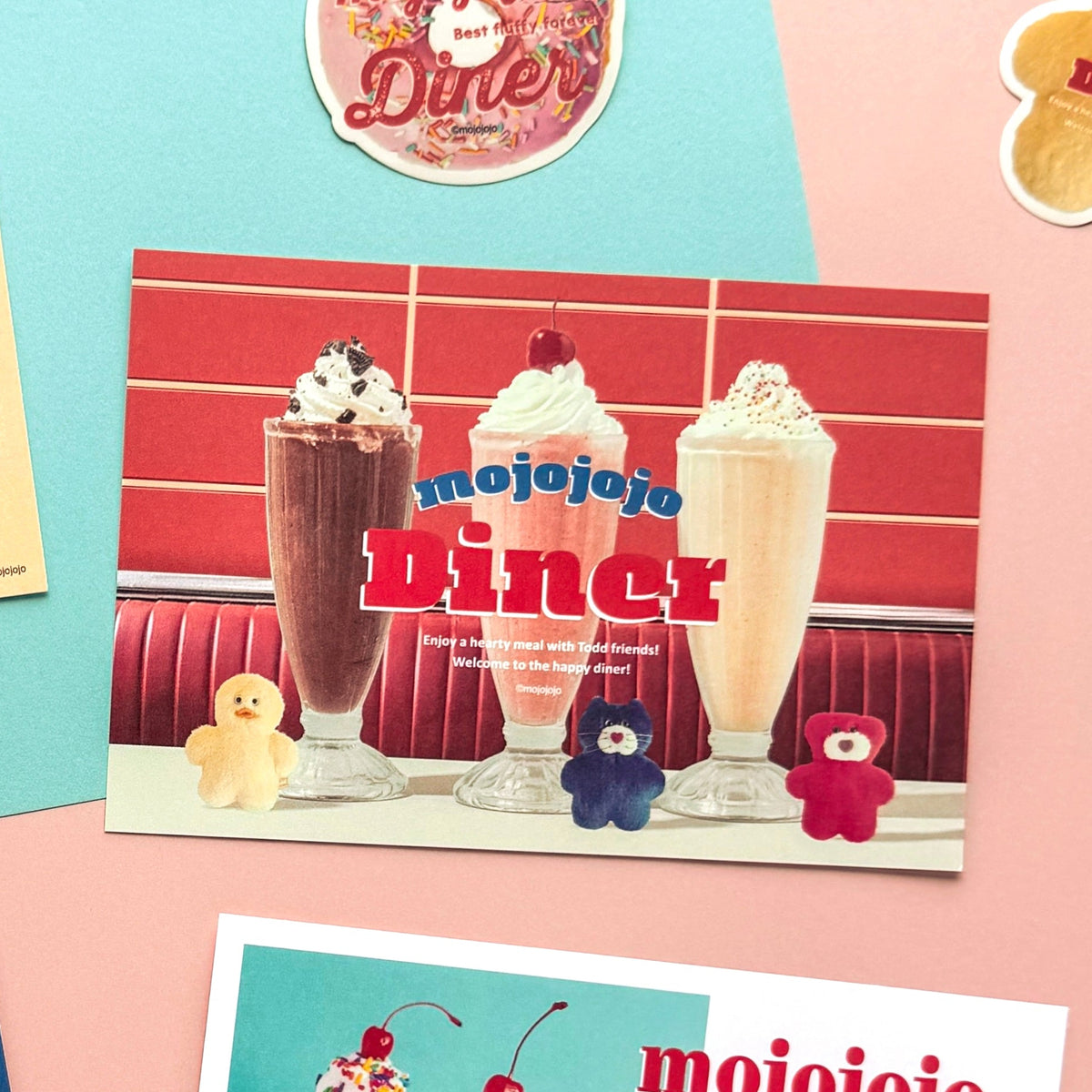 Mojojojo / Diner Postcard - Milkshake