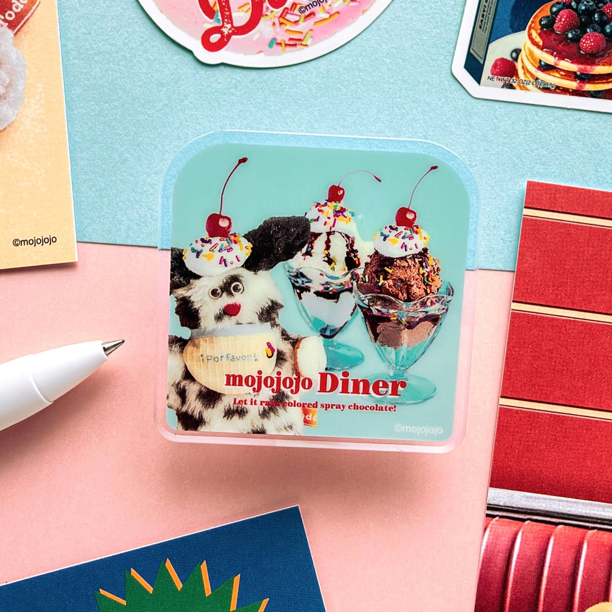 Mojojojo / Rotating Paper Clip - Ice Cream Sundae