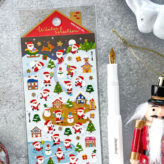 Winter Limited / Mind Wave / Stickers - Santa Village