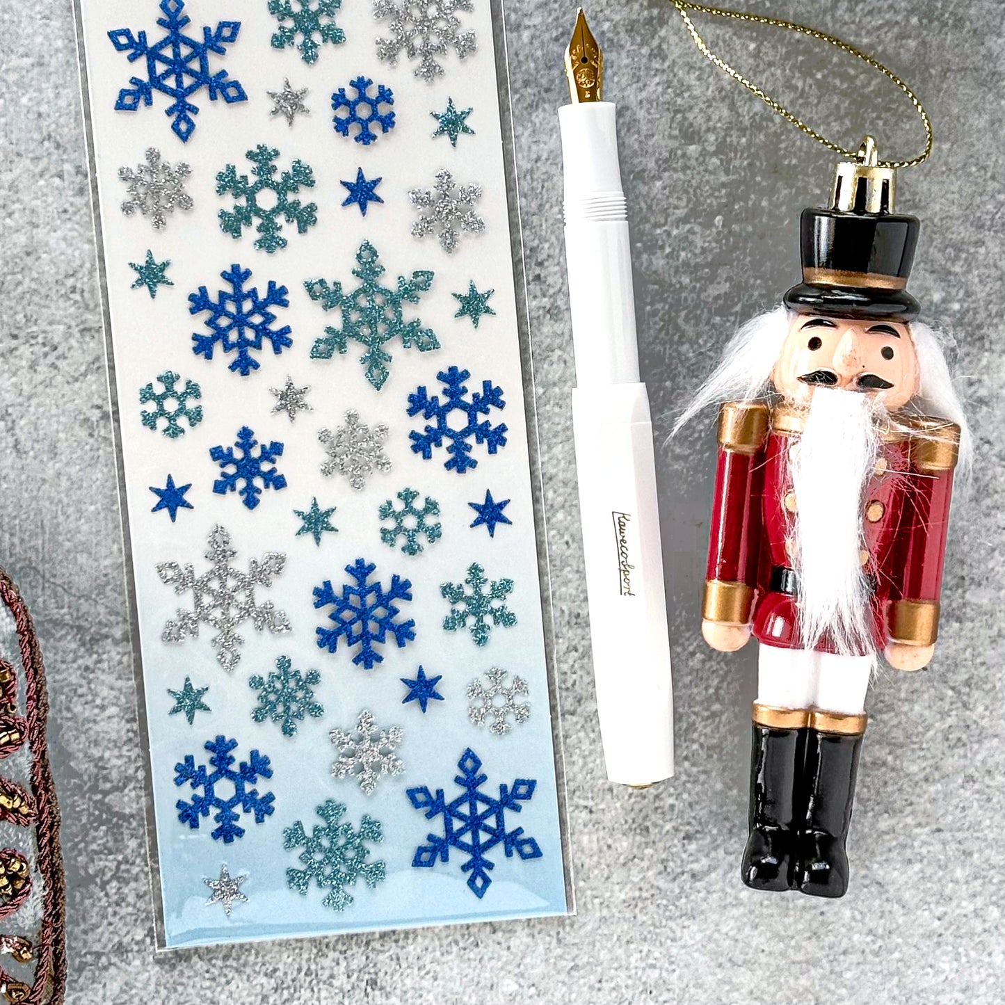 Winter Limited / Mind Wave / Stickers - Snow Flakes (Blue)