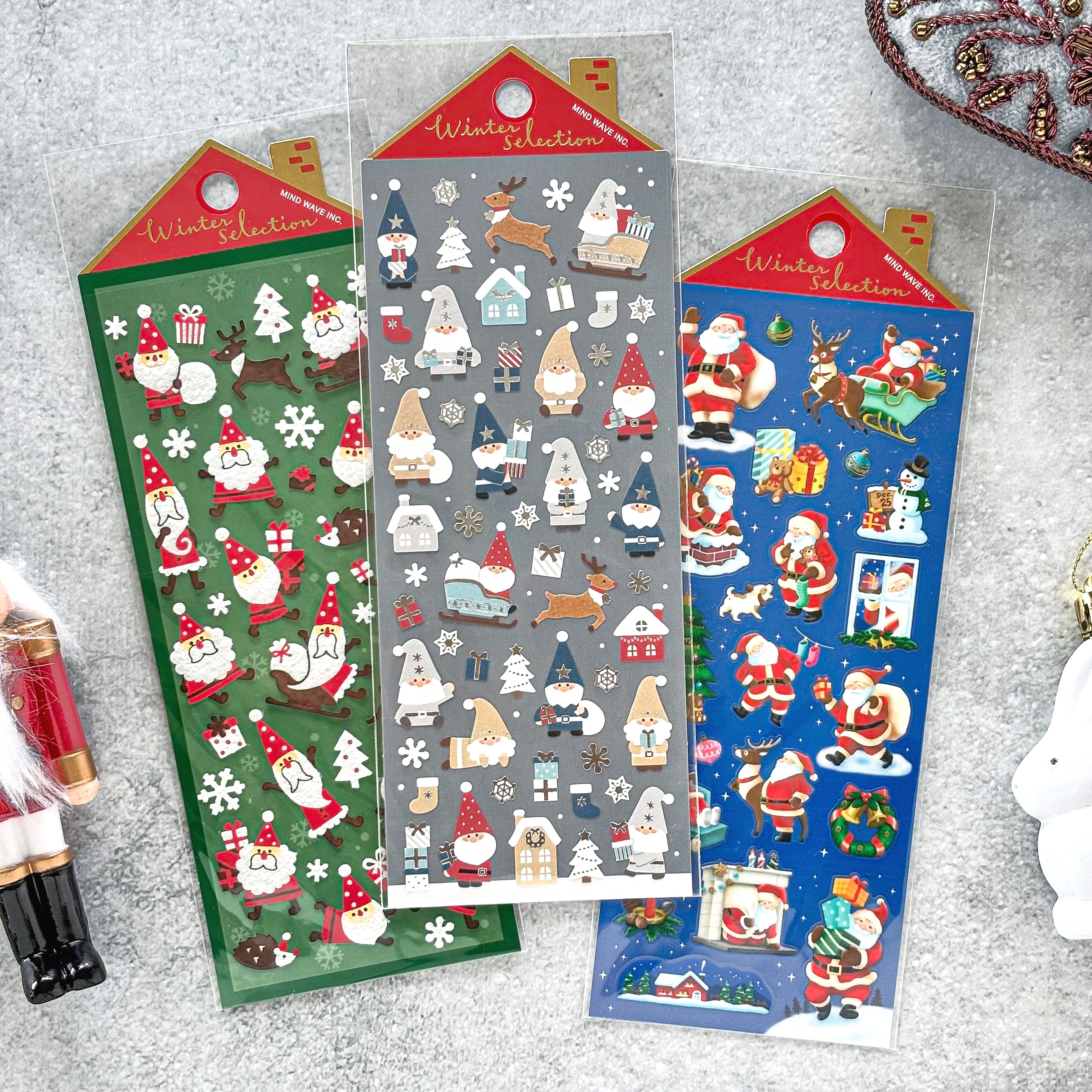 Winter Limited / Mind Wave / Stickers - Santa Claus