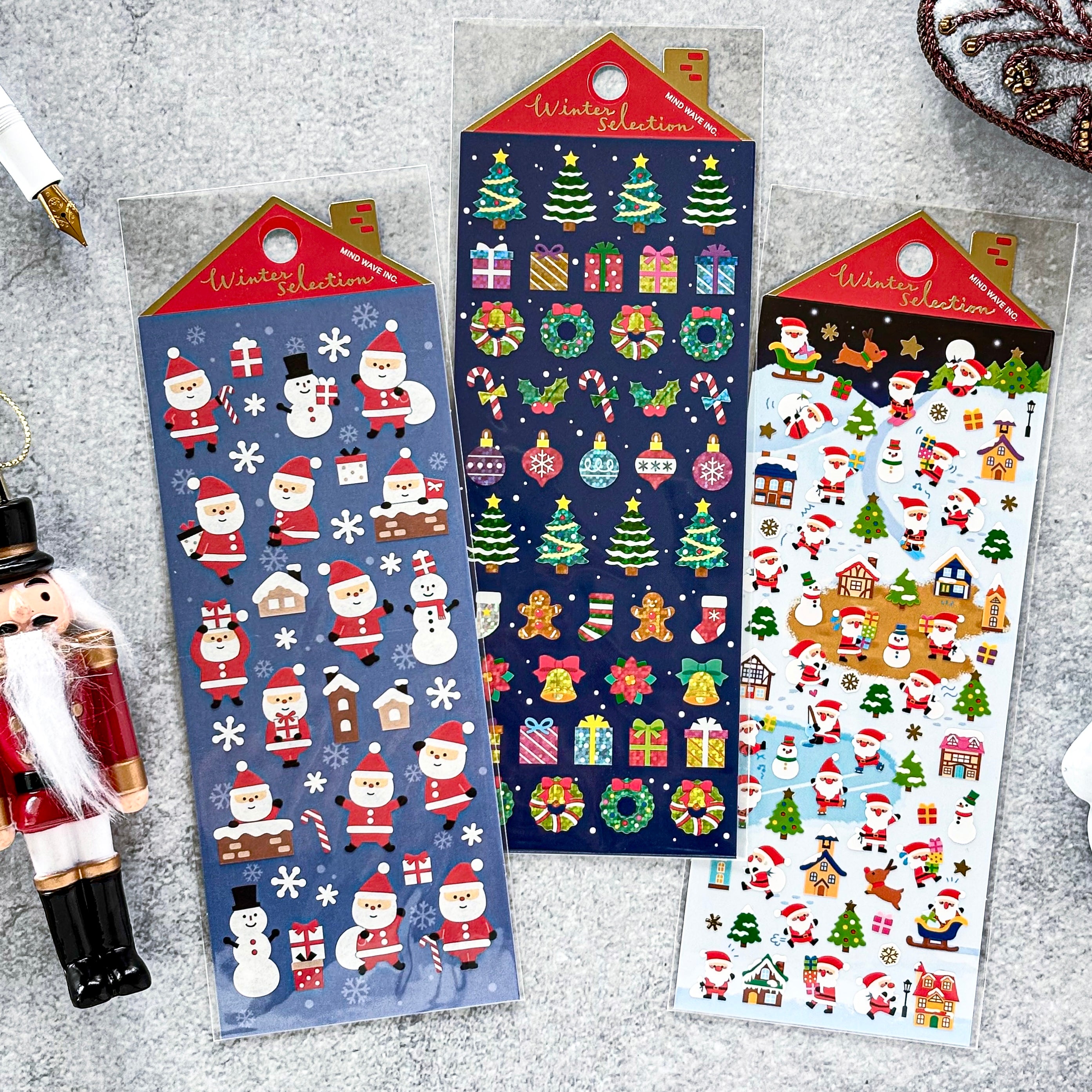Winter Limited / Mind Wave / Stickers - Santa Village