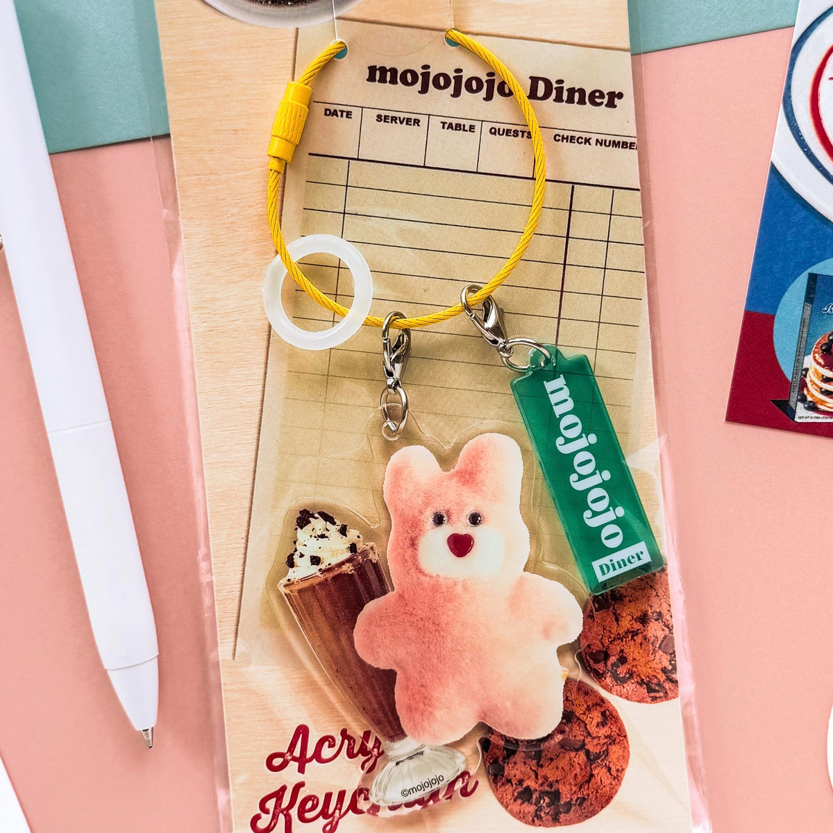 Mojojojo / Acrylic Keychain - Chocolate Milkshake