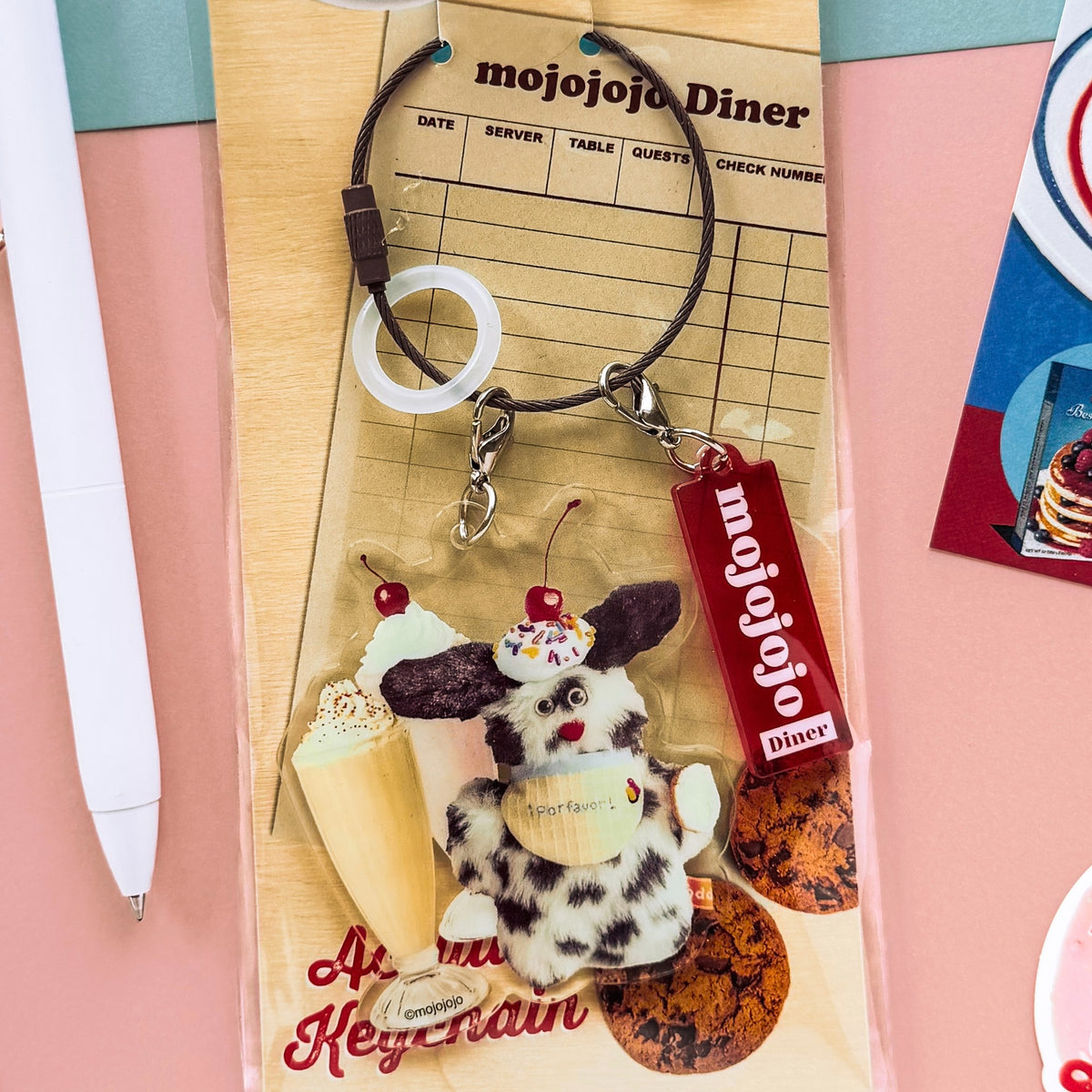 Mojojojo / Acrylic Keychain - Milkshake