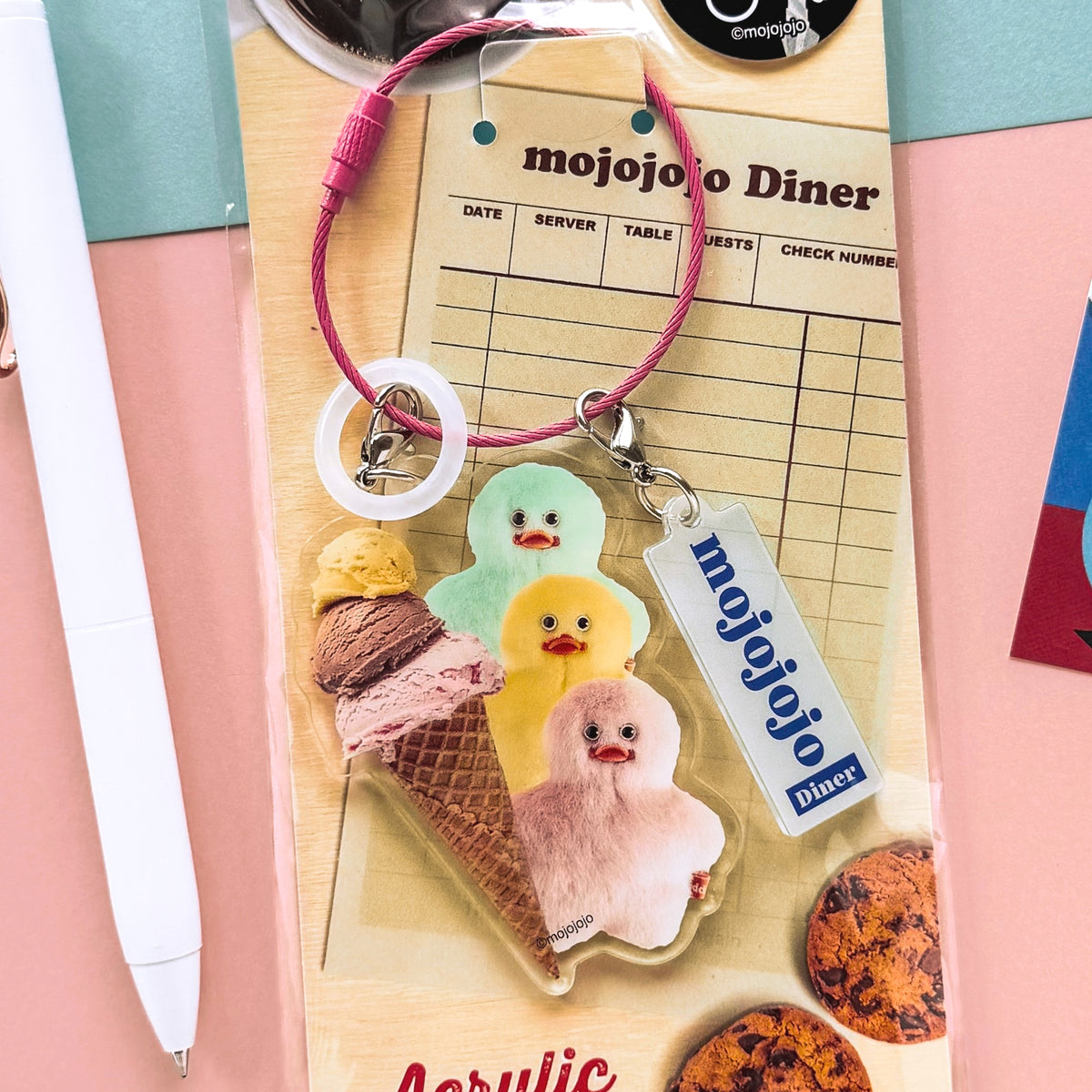 Mojojojo / Acrylic Keychain - Ice Cream