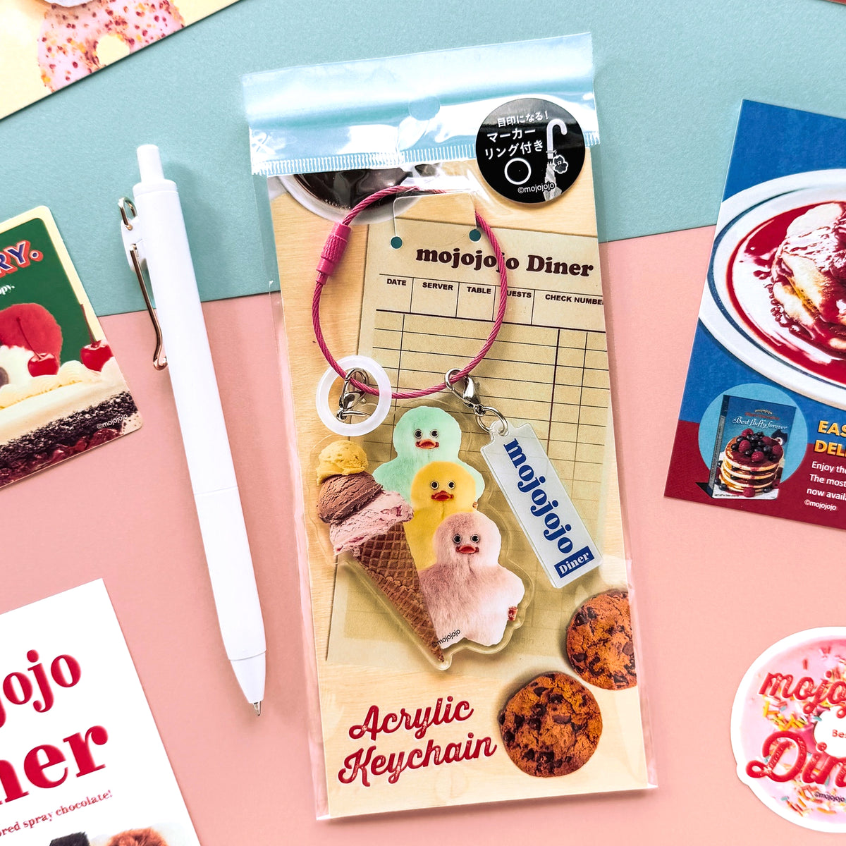 Mojojojo / Acrylic Keychain - Ice Cream